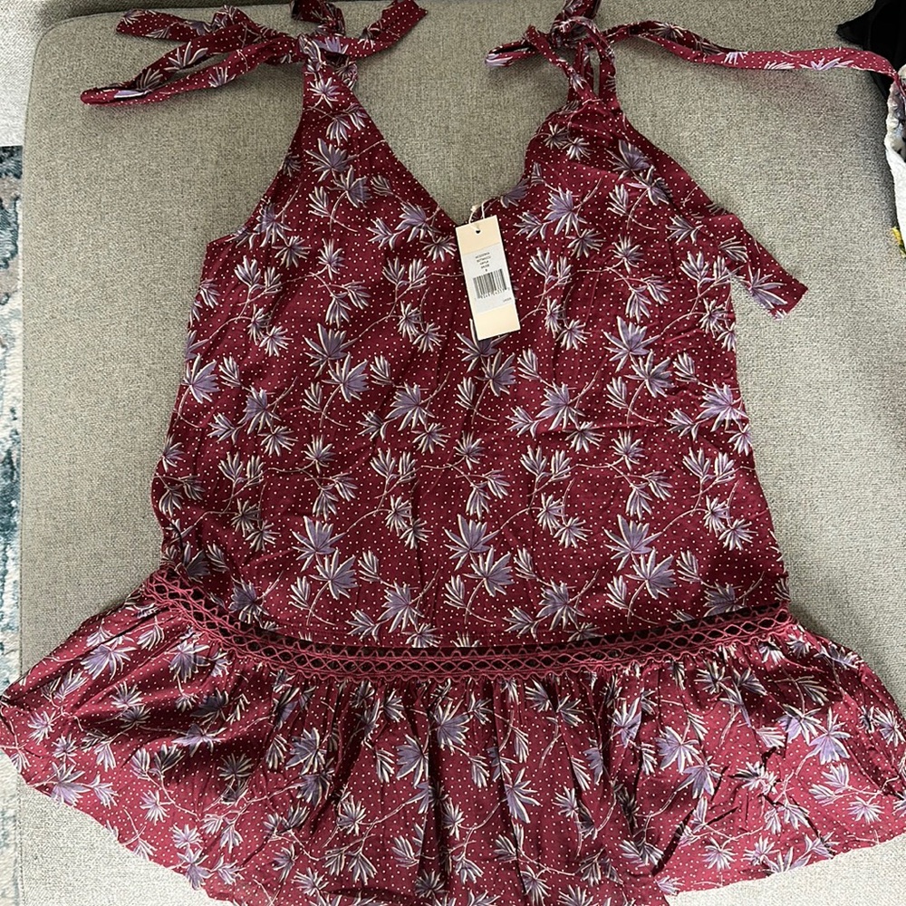 Cute summer tops size small or Bikini cover up